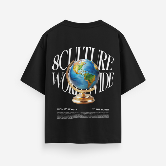 WORLDWIDE 8C TEE BLACK